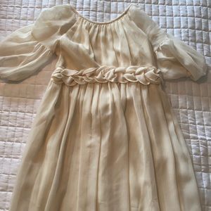 Beautiful dress cream
